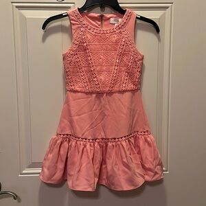 Gianni Bini GB Girls peach coral dress / Size 7 / D-80